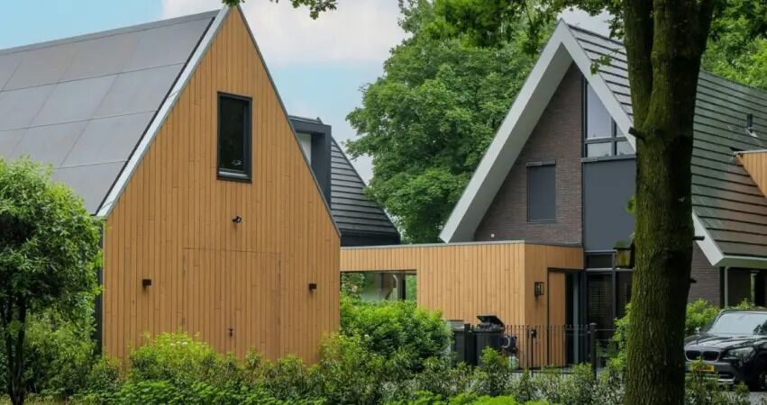 Thermisch gemodificeerd hout voorbeelden