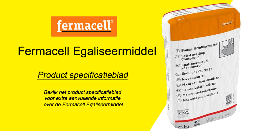 Egaliseermiddel Fermacell